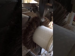 cepillo de rodillos de cola de caballo personalizado para limpieza de procesamiento de alimentos