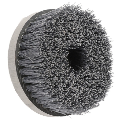Custom Industrial Brushes Abrasive Wire Disk Brush For Industrial Polishing