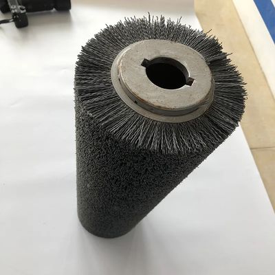 Customized Woodworking Abrasive Nylon Roll Brush for Wood Finishing